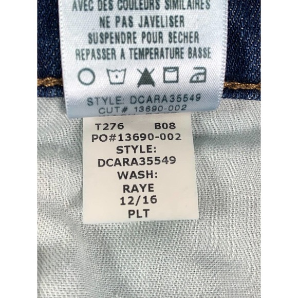 Joe's Jeans Womens Size 31 Denim Jeans Tapered Leg Medium Wash Distressed Hems - Picture 12 of 12